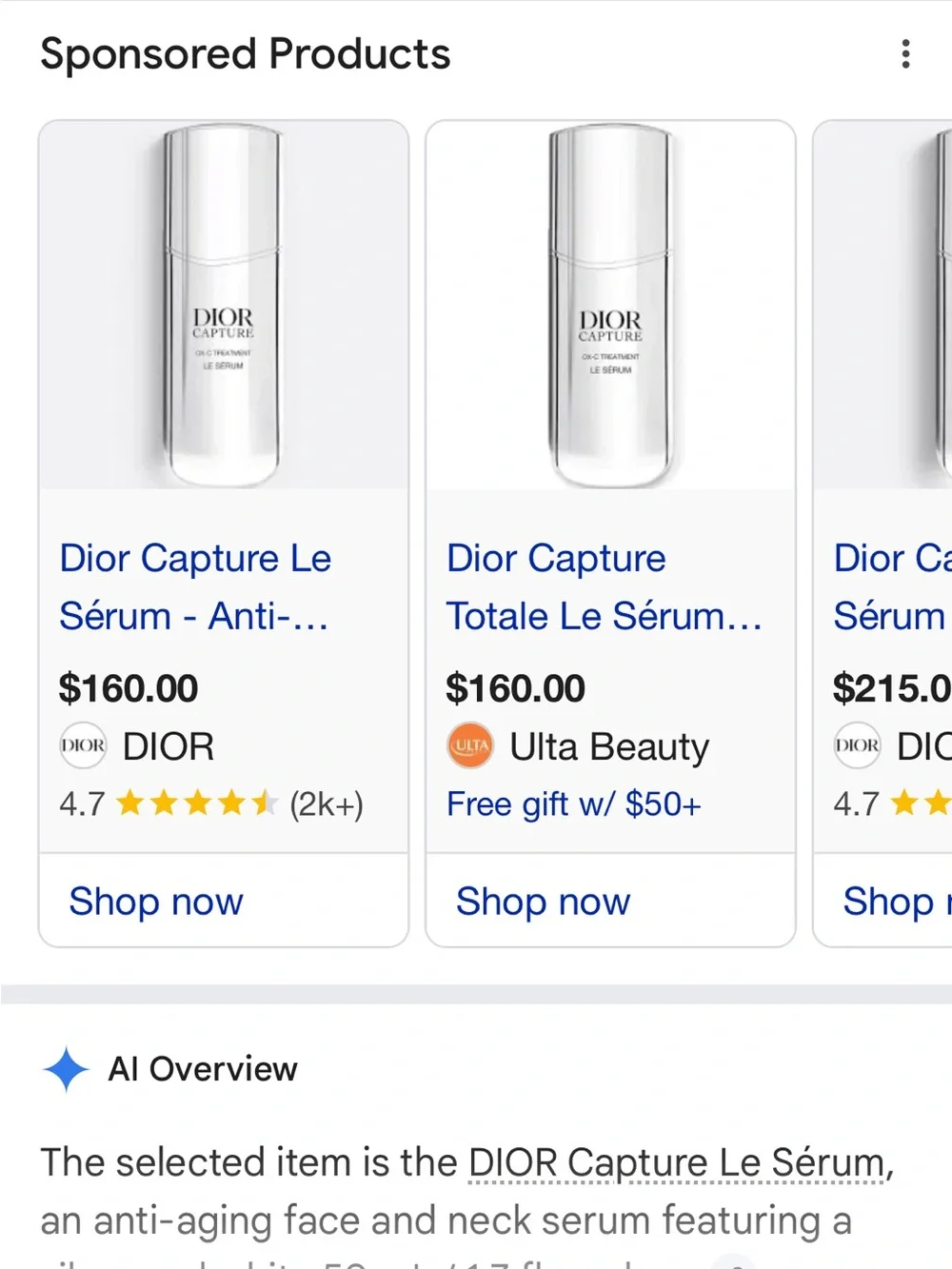 Dior Capture OK-C Treatment Le Sérum